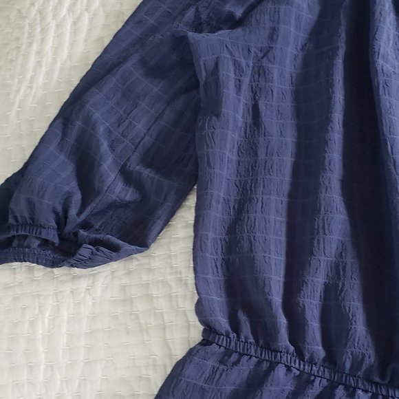 NWT: BCX Off the Shoulder Denim Blue Top - Picture 5 of 6